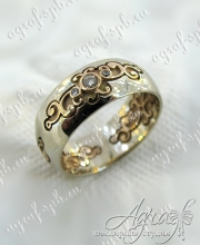 Обручальное кольцо арт ow-195